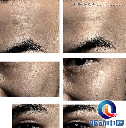 Photoshop15步把普通照片变成质感金属肤色,PS教程,思缘教程网