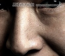Photoshop15步把普通照片变成质感金属肤色,PS教程,思缘教程网