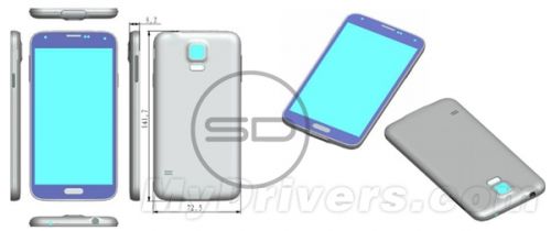 Galaxy S5外形曝光:太三星了