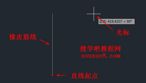 CAD教程：AutoCAD2013正交模式使用实例