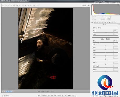 Photoshop调出室内美女浓郁的复古色调,PS教程,思缘教程网