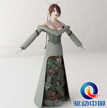 3ds Max制作一个非常漂亮的美女,PS教程,思缘教程网