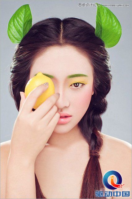 Photoshop结合CR给人像添加美丽彩妆,PS教程,思缘教程网