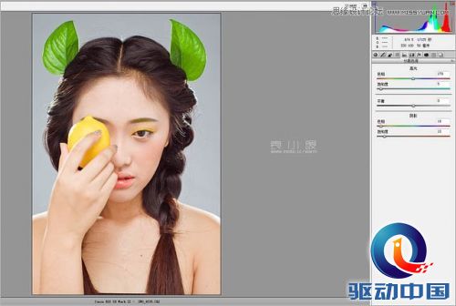 Photoshop结合CR给人像添加美丽彩妆,PS教程,思缘教程网