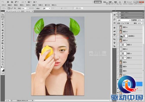 Photoshop结合CR给人像添加美丽彩妆,PS教程,思缘教程网