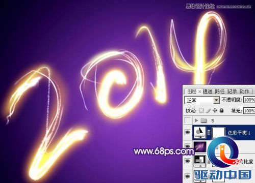 Photoshop制作超酷的手绘霓虹字教程,PS教程,思缘教程网