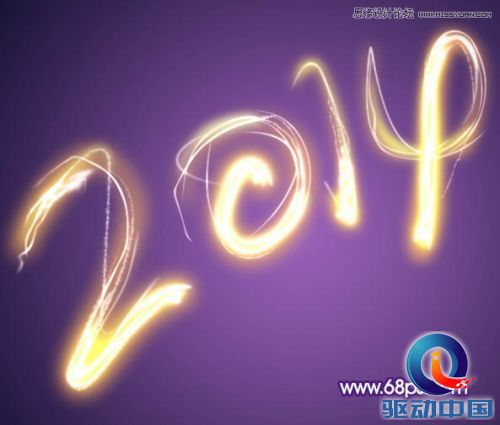 Photoshop制作超酷的手绘霓虹字教程,PS教程,思缘教程网