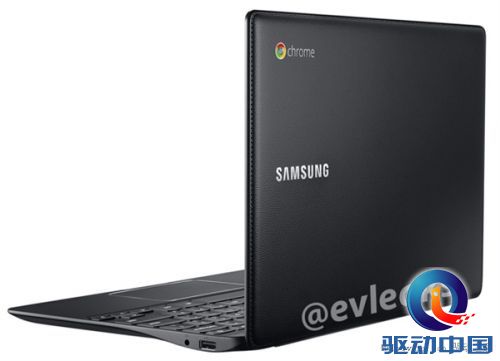 三星Chromebook 2全身照：又是仿皮革