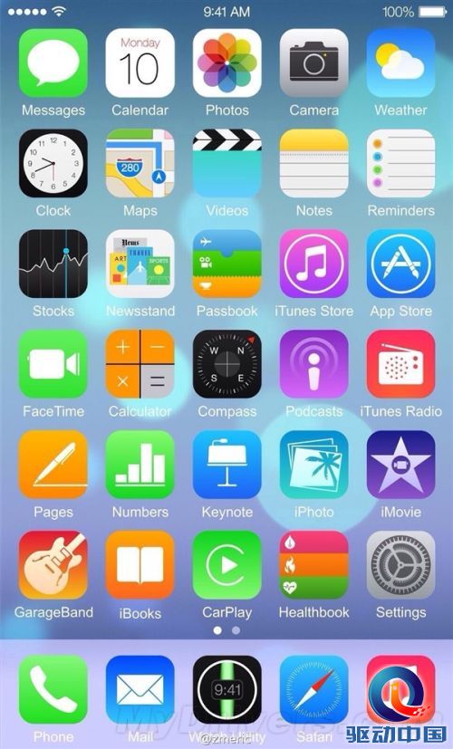 晕 这就是iOS 8?!