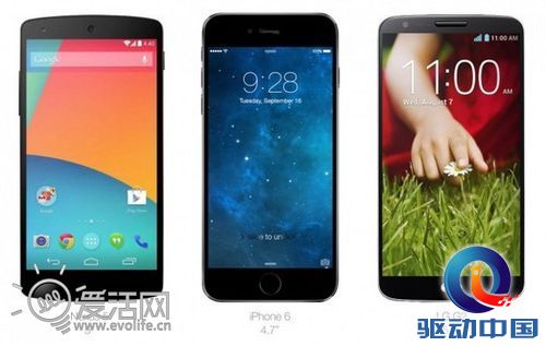 4.7英寸iPhone究竟有多大？还是不及Android大屏范儿