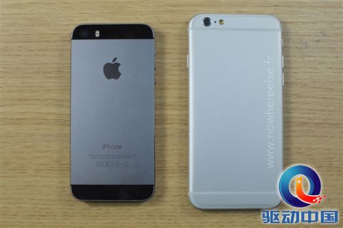 iPhone 6/5S对比照:变化太大几乎认不出