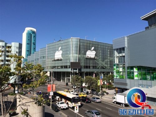 现场多图探营：苹果WWDC14会场装饰一新