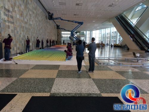 现场多图探营：苹果WWDC14会场装饰一新
