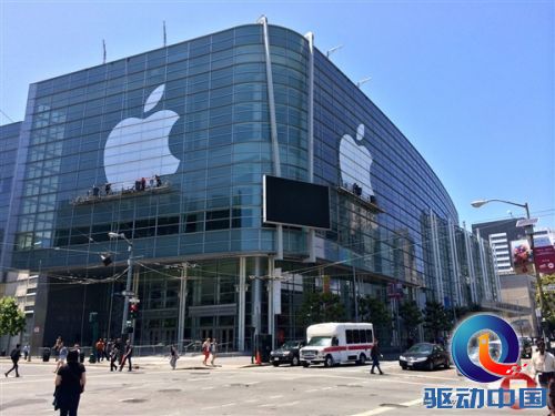 现场多图探营：苹果WWDC14会场装饰一新