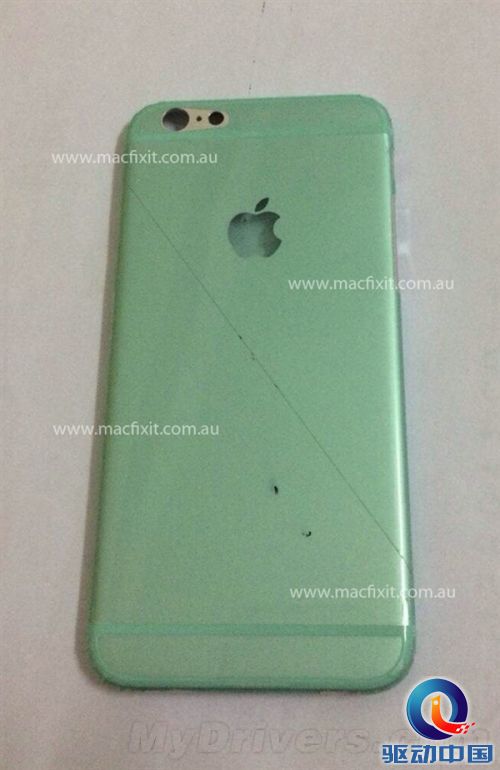 iPhone 6再露真容!首次带上苹果Logo
