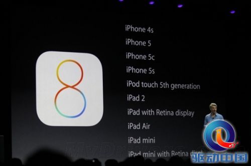 老设备悲剧了 iOS 8升级设备一览