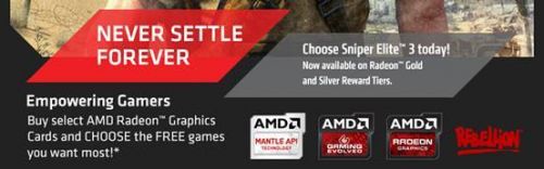 AMD欲推中国版Never Settle造福玩家 