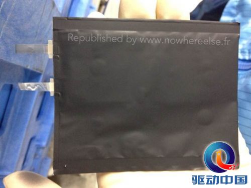 我伙呆:5.5英寸版iPhone 6电池首曝光
