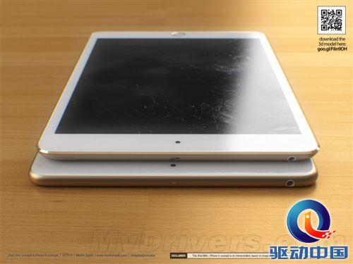 同样设计的iPad mini 3/iPhone 6:漂亮