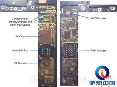 iPhone 6主板首次曝光:惊喜来了