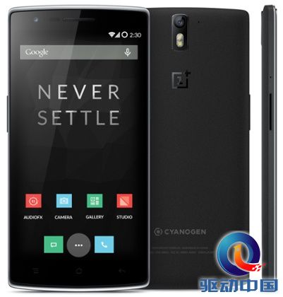 说明: OnePlus One phone: front view