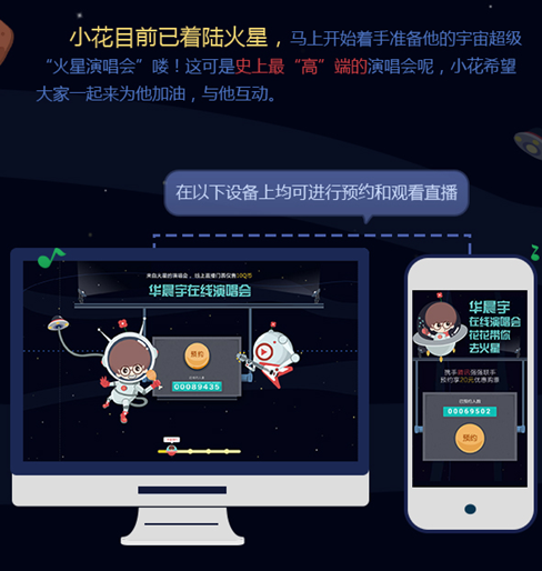 Y9-1 40万人预约华晨宇演唱会互动直播 QQ音乐社交娱乐引爆“粉丝经济1002