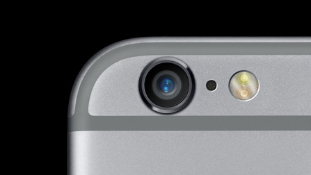 全新传感器中的 Focus Pixels 帮助 iPhone 6 可以更快更好地对焦。
