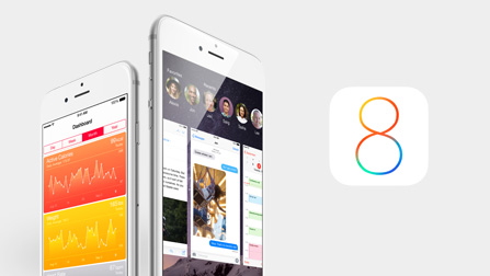 iPhone 6 和 iPhone 6 Plus 都配备了 iOS 8。