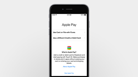 要开始使用 Apple Pay，只要将你 iTunes 帐户里关联的一张卡添加进来就可以了。