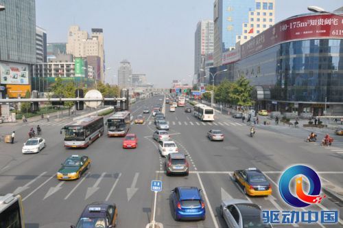 2014年国庆节中关村大街实拍