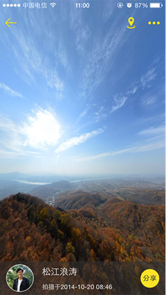 iso360度全景摄影应用－得图全景相机