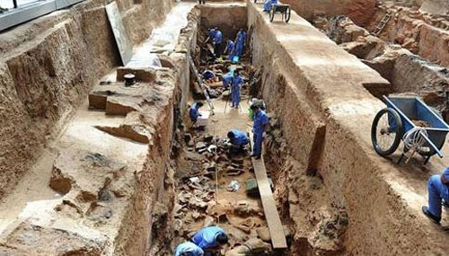 秦始皇陵考古新发现 冷兵器时代的辉煌_科学探索