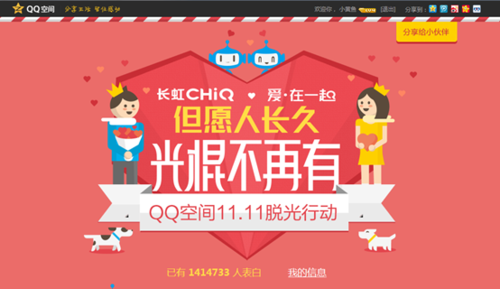 QQ空间月活跃账户达到6.29亿