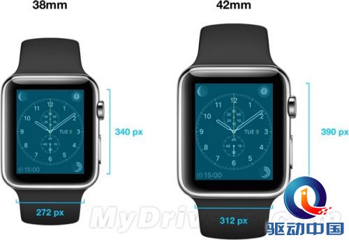 Apple Watch分辨率确定：这也叫视网膜？