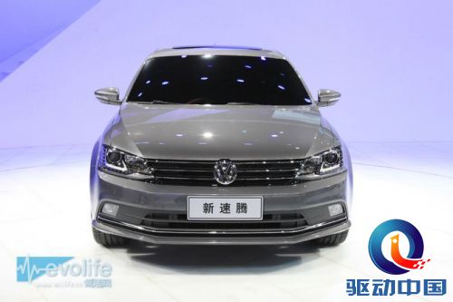 2015款速腾露脸广州车展 这次是多连杆后悬架