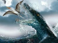 组图：艺术家描绘史前海洋巨兽的真实面貌