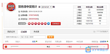 任性 XY苹果助手用户独揽633万大奖
