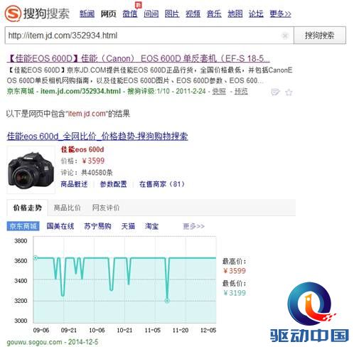 比价查询 搜狗搜索 双十二