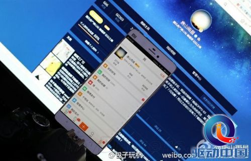 这就是小米5?黑黑的 边框神了
