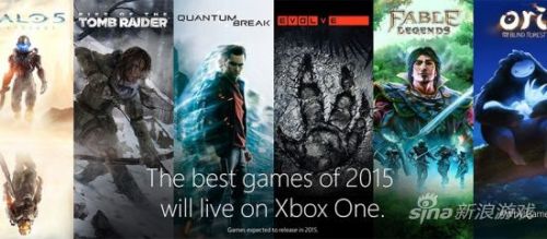 2015年XboxOne独占游戏阵容