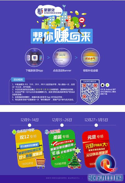 新新贷助力创业之梦
