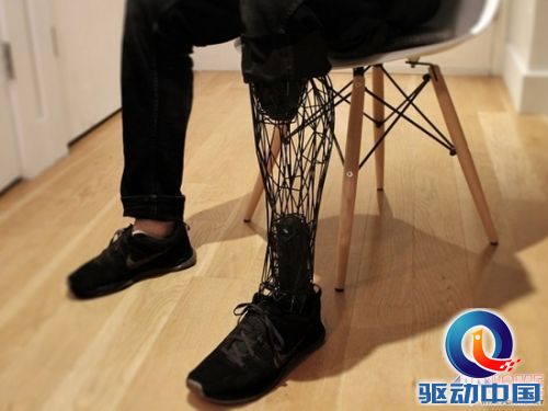 酷似机械战士 3D打印机科幻风格假肢