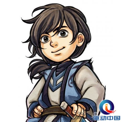 人物养成介面Q版美术。