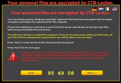 腾讯哈勃分析引擎 捕获CTB-Locker病毒