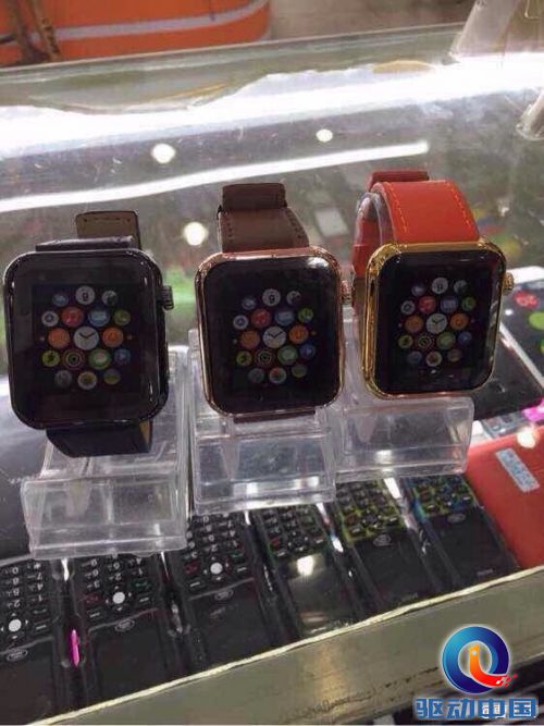 壮哉华强北 山寨版Apple Watch已上市