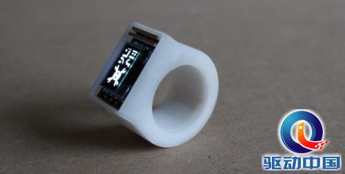 手表手环弱爆了 3D打印智能指环来了
