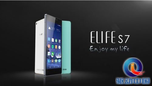 图为金立ELIFE S7有三种颜色可选