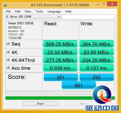 说明: C:\Users\sam\Desktop\朗科SSD测试图片\Starsway-V200 改成  Netac SSD 128GB.jpg