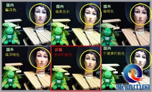 色彩还原，给你最舒服的肤色感觉，肤色完美再现
