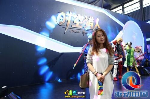 高颜值玩家现ChinaJoy银汉游戏展台